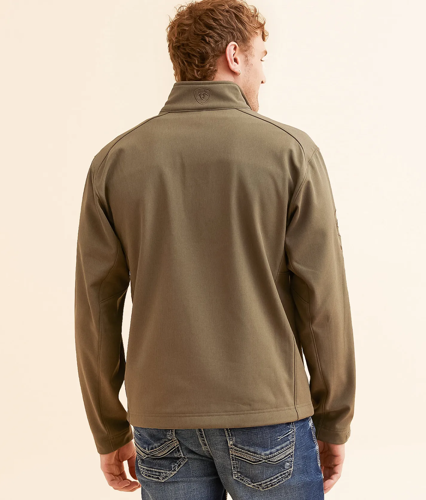 Ariat Logo 2.0 Softshell Jacket Crocodile Heather Discount