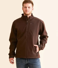 Ariat Logo 2.0 Softshell Jacket Coffee Bean Online