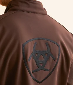 Ariat Logo 2.0 Softshell Jacket Coffee Bean Online