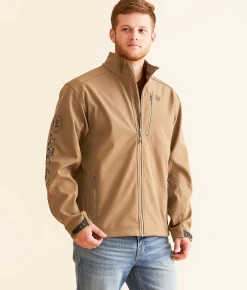 Tops|Coats & Jackets | Ariat Logo 2.0 Softshell Jacket Malt Ball