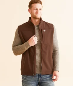 Ariat Logo 2.0 Softshell Vest Shaved Chocolate Discount