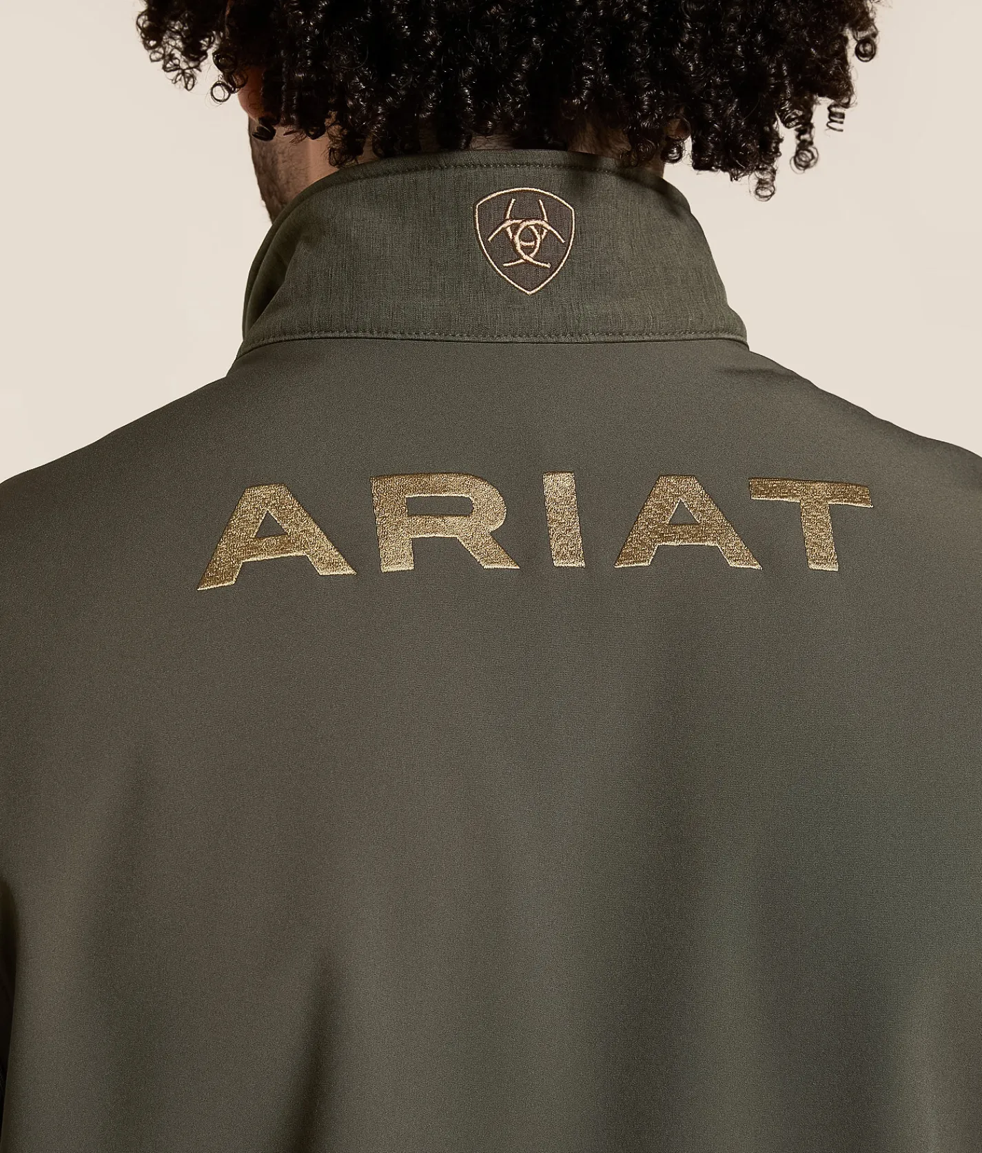 Tops|Coats & Jackets | Ariat Logo Softshell Vest Dark Green Heather