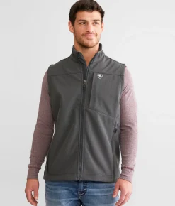 Coats & Jackets | Ariat Logo 2.0 Softshell Vest Charcoal