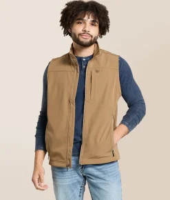 Ariat Logo 2.0 Softshell Vest Malt Ball Discount