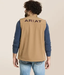 Ariat Logo 2.0 Softshell Vest Malt Ball Discount