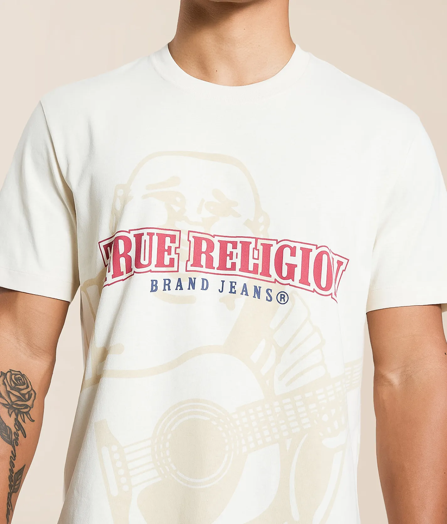 Tops|Graphic T-Shirts | True Religion Logo T-Shirt Jet Black
