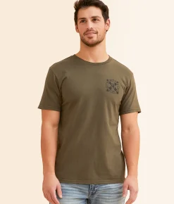 Graphic T-Shirts | Howitzer Logo T-Shirt Olive