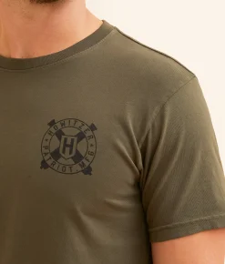 Graphic T-Shirts | Howitzer Logo T-Shirt Olive