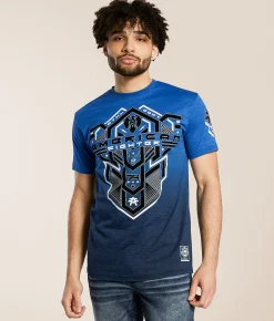 Graphic T-Shirts | American Fighter Lomita T-Shirt Palace Blue Limoges