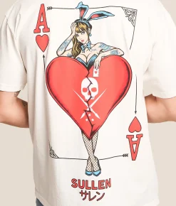 Sullen Lonely Hearts T-Shirt Antique White