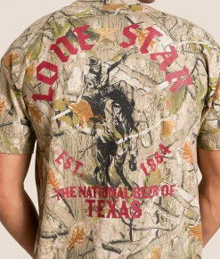Goodie Two Sleeves Lone Star T-Shirt Camo Discount