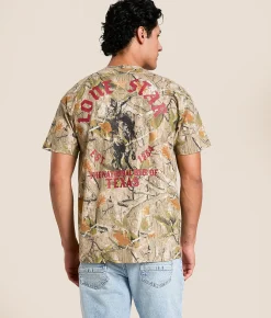 Goodie Two Sleeves Lone Star T-Shirt Camo Discount