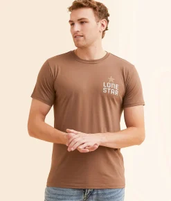 Graphic T-Shirts | Changes Lone Star T-Shirt Espresso