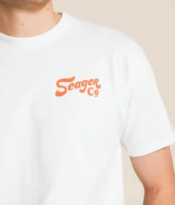 Graphic T-Shirts | Seager Lonestone T-Shirt White