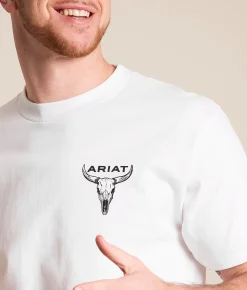 Ariat Longcamo Lock T-Shirt White