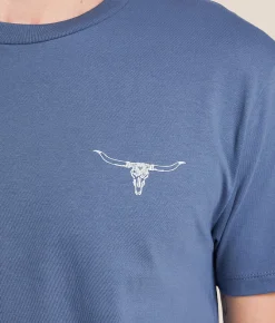 Ariat Longhorn Lockup T-Shirt Grisalle Sale