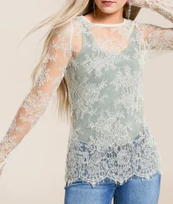 Free People Long Last Layering Top Tea Outlet