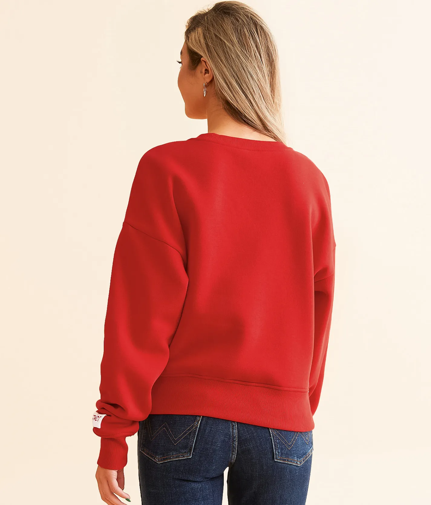 Wrangler® Long Live Cowboys Pullover Red Best