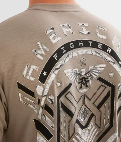 American Fighter Longrun T-Shirt Desert Taupe New