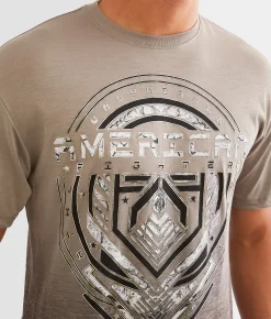 American Fighter Longrun T-Shirt Desert Taupe New