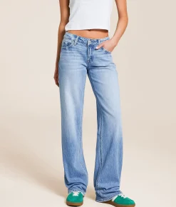 Jeans|Bottoms | Flying Monkey Loose Low Rise Stretch Jean Ska