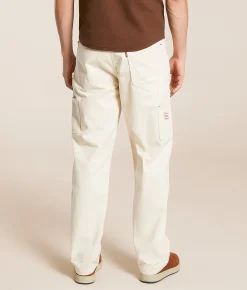 Levi's® 568 Loose Straight Carpenter Jean Undyed Ecru Greige New