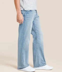 Bottoms|Jeans | Reclaim Loose Straight Stretch Jean Maru