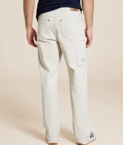 Bottoms|Jeans | Departwest Loose Straight Utility Stretch Jean Ozero
