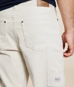 Bottoms|Jeans | Departwest Loose Straight Utility Stretch Jean Ozero