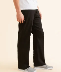 Duvin Loose Workwear Stretch Cargo Pant Black Sale