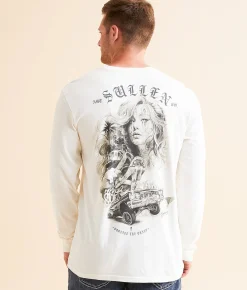 Sullen Los Angeles T-Shirt Antique White Clearance