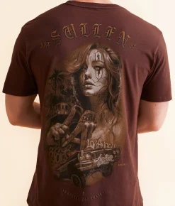 Graphic T-Shirts | Sullen Los Angeles T-Shirt Puce