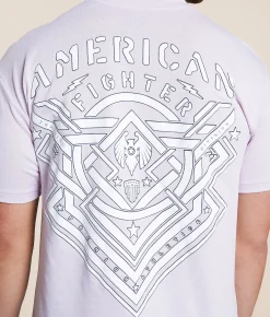 American Fighter Lost Springs T-Shirt Lavender Fog Discount