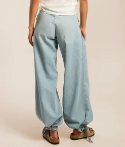 Jeans|Bottoms | Free People Lotus Wide Leg Jean Bijou Blue