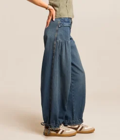 Free People Lotus Wide Leg Jean Juno Hot