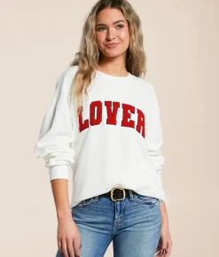 Tops | Z Supply Lounge Lover Oversized Pullover Vanilla Ice