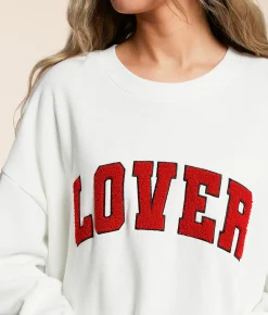 Tops | Z Supply Lounge Lover Oversized Pullover Vanilla Ice