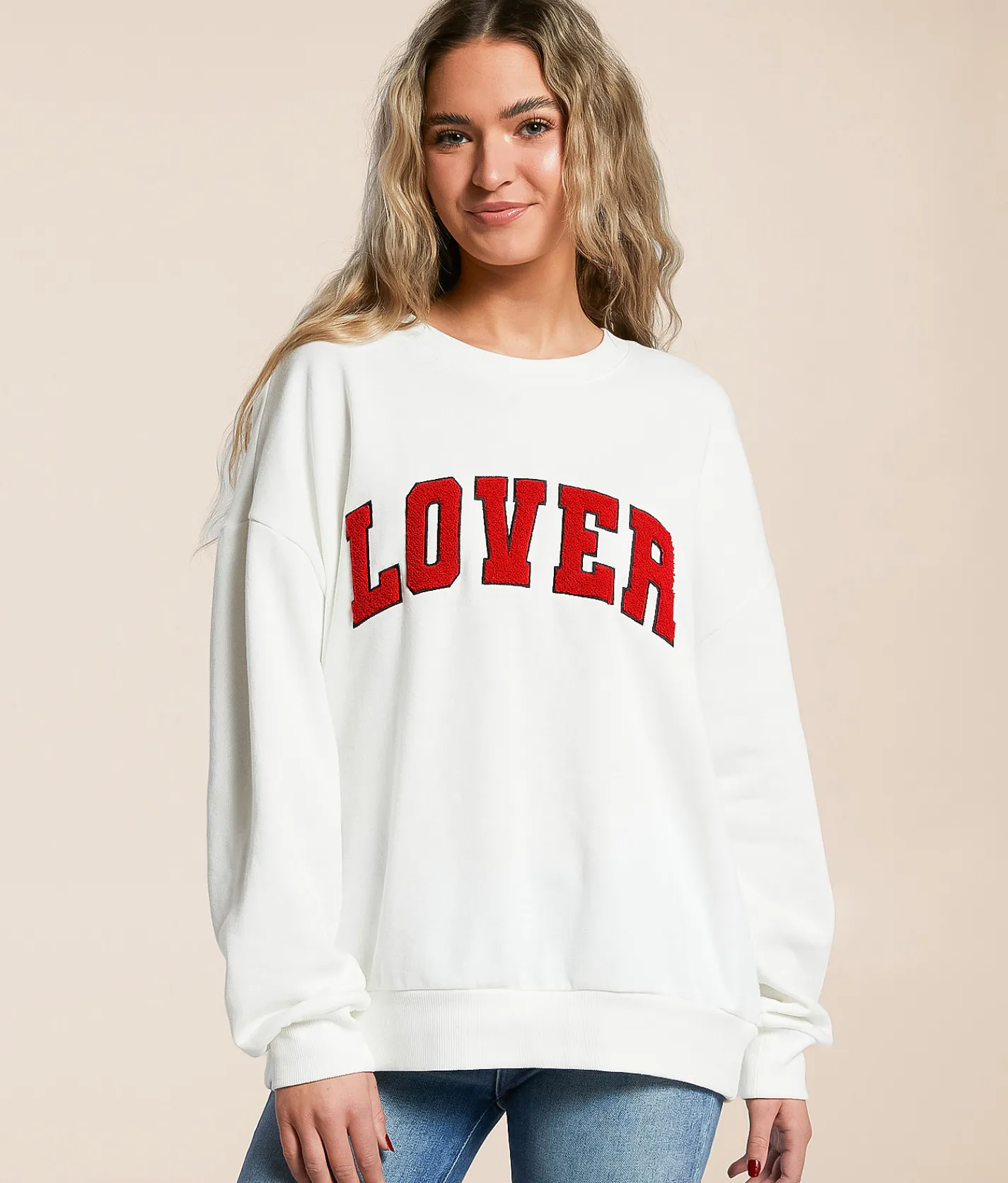 Tops | Z Supply Lounge Lover Oversized Pullover Vanilla Ice