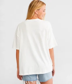 Billabong Love Is All T-Shirt Salt Crystal Clearance