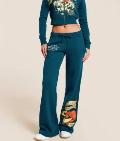 Ed Hardy Love Kills Slowly Sweatpant Sapphire Sale