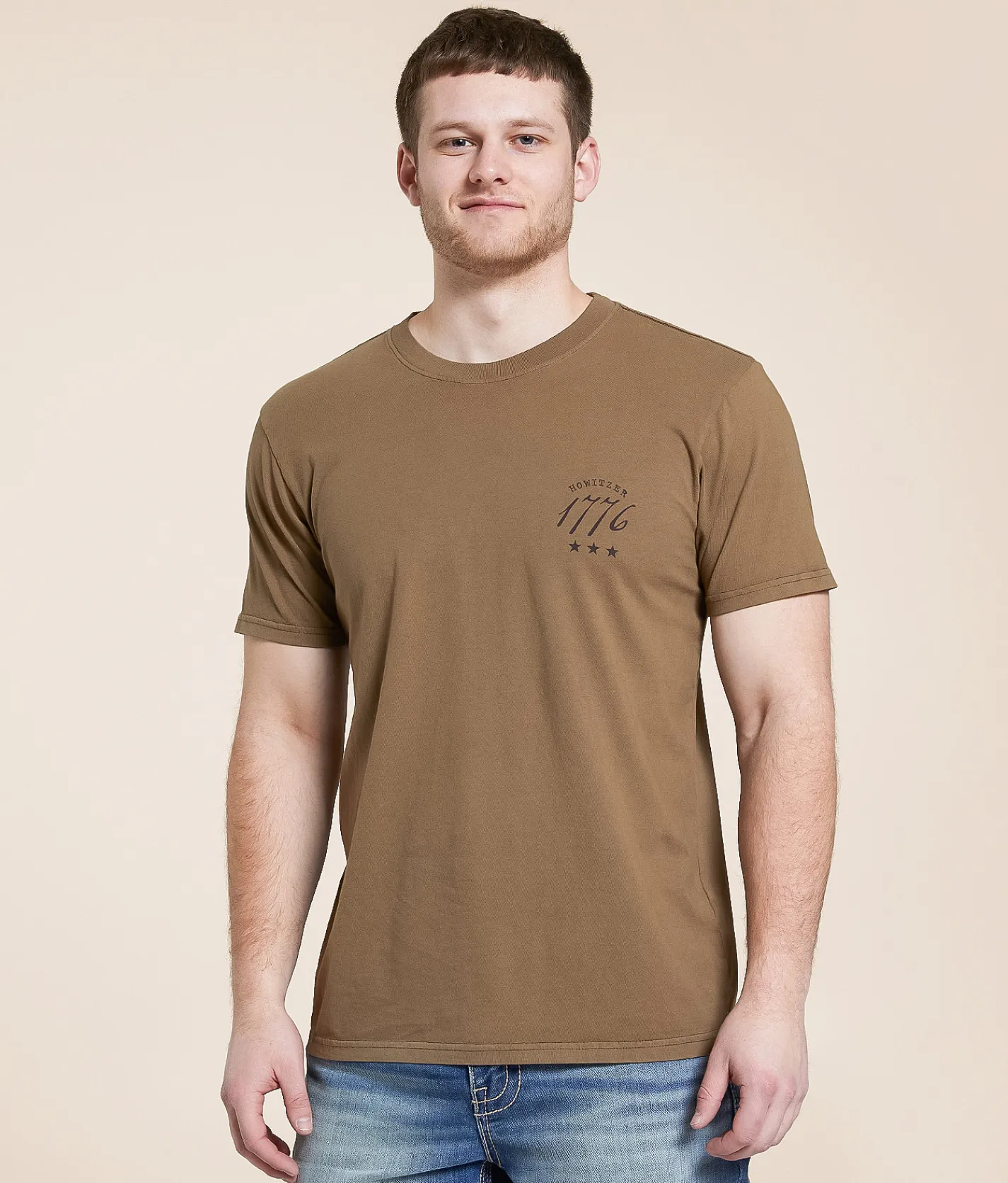 Howitzer Love Of Country T-Shirt Timberwolf New