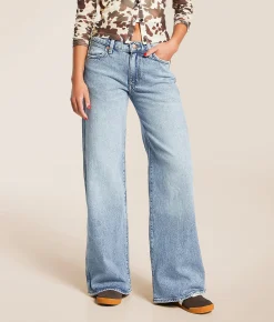Wrangler® Low Rise Baggy Stretch Jean Blue Spruce Discount