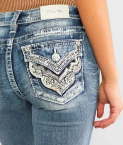 Jeans|Bottoms | Miss Me Low Rise Boot Stretch Jean K1326