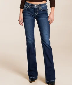 Jeans|Bottoms | Miss Me Low Rise Boot Stretch Jean K1472
