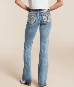 Miss Me Low Rise Boot Stretch Jean L268
