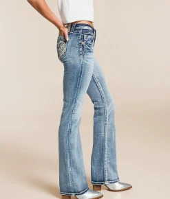 Miss Me Low Rise Boot Stretch Jean L268