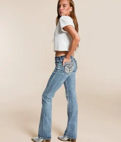 Miss Me Low Rise Boot Stretch Jean L268