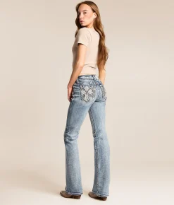 Miss Me Low Rise Boot Stretch Jean L268B Clearance