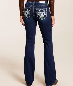 Jeans|Bottoms | Miss Me Low Rise Boot Stretch Jean D1012