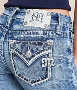 Jeans|Bottoms | Miss Me Low Rise Boot Stretch Jean M383